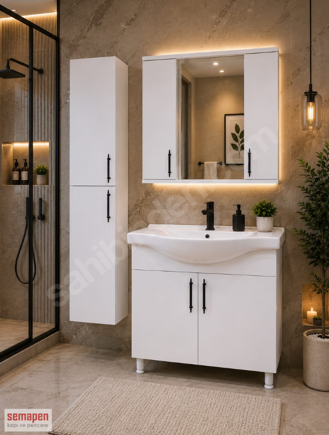 Hazır banyo dolapları